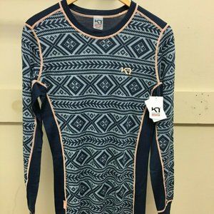 Kari Traa Floke Long Sleeve Top Naval Blue